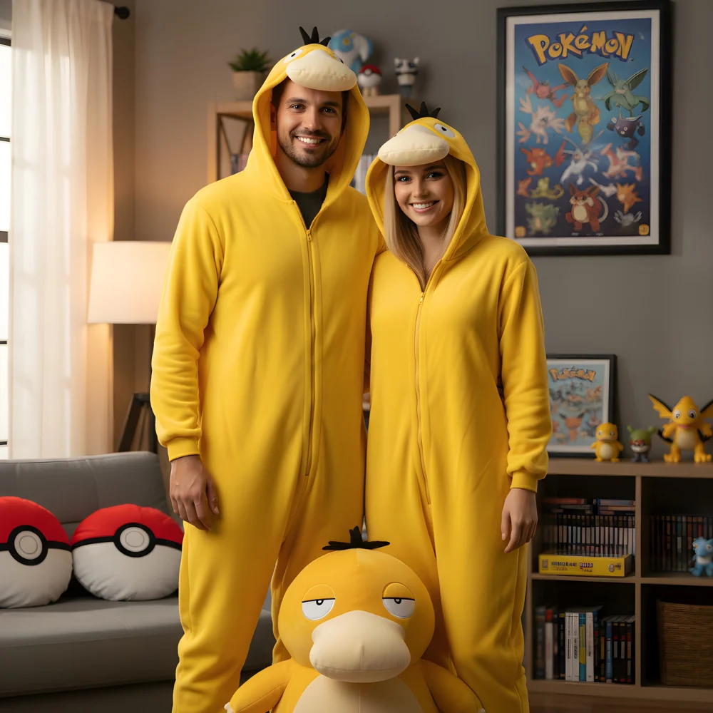 Psyduck Onesie for Adults