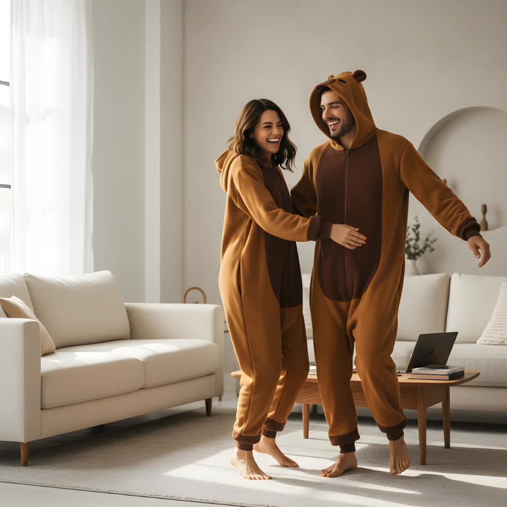 Capybara Onesie for Adults